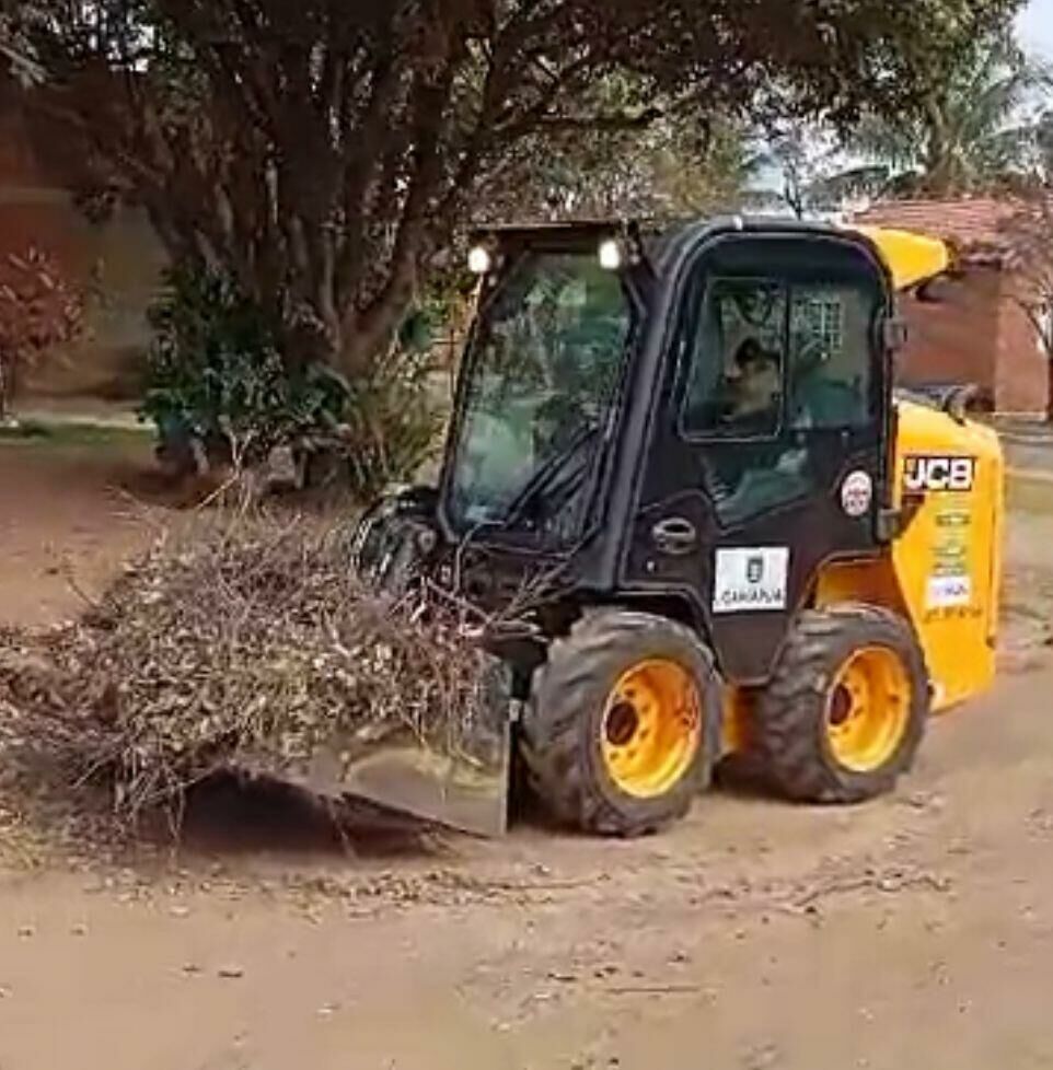 Imagem de compartilhamento para o artigo Vídeo: funcionário é flagrado dormindo dentro máquina pública em funcionamento em plena luz do dia em Camapuã da MS Todo dia